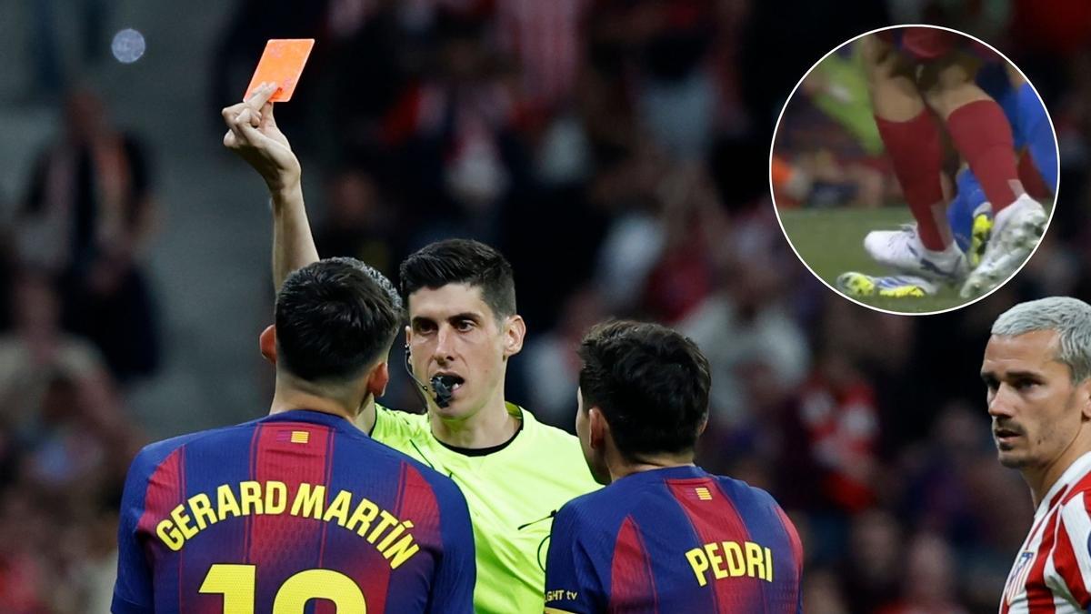 La jugada polémica de la roja anulada a Gerard Martín