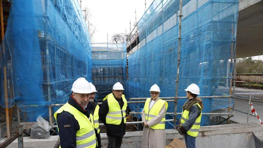 Así avanzan las obras del consultorio de Vega-La Camocha, en imágenes