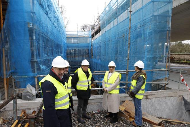 Así avanzan las obras del consultorio de Vega-La Camocha, en imágenes