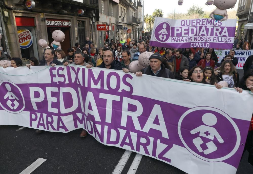 Clamor en Santiago contra los recortes en la sanidad pública gallega