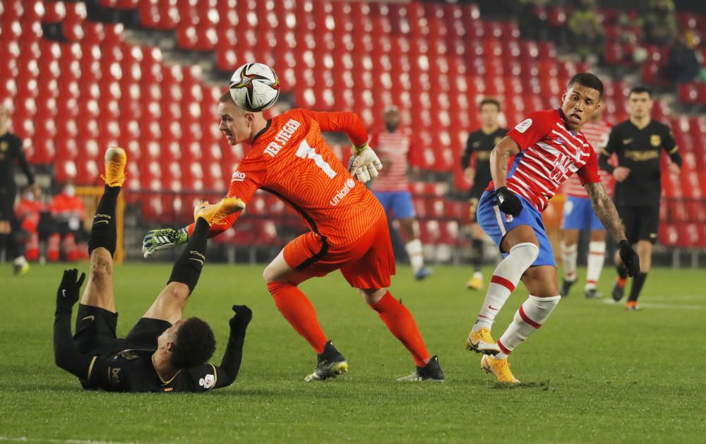 Copa del Rey, cuartos de final: Granada - Barça.