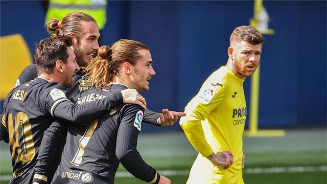 Griezmann marcó ante el Villarreal