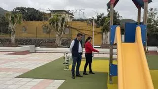 Valsequillo moderniza la plaza y la cancha ubicada en el barrio de La Cantera