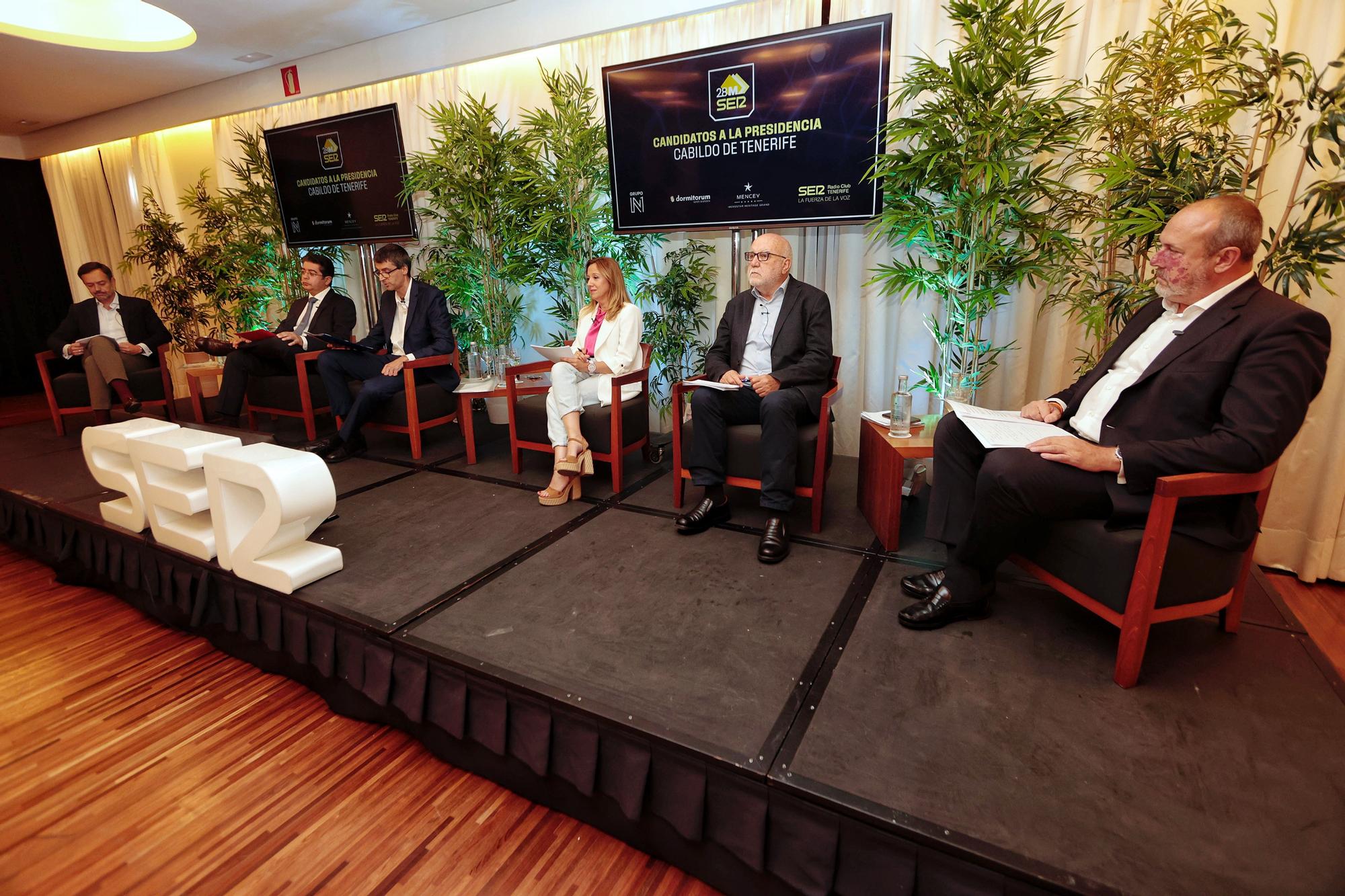 Debate de los candidatos al Cabildo de Tenerife de la Cadena SER