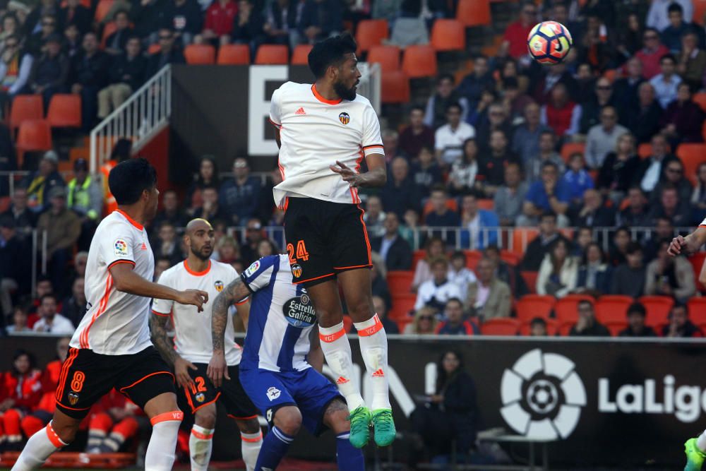 Valencia - Deportivo, en imágenes