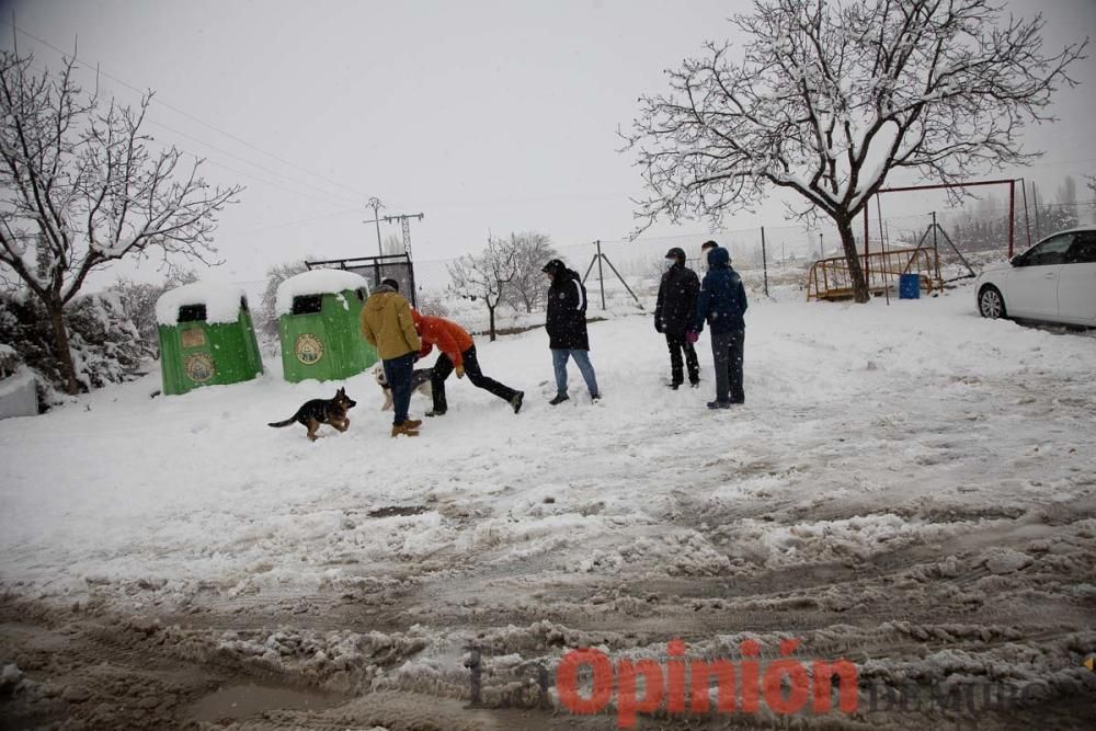 Nieve en el Noroeste de la Región