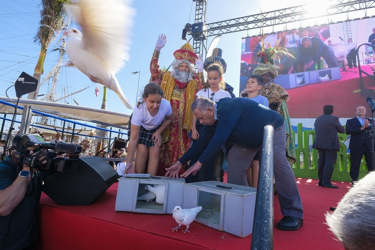 ¡Sus Majestades los Reyes ya están en Las Palmas de Gran Canaria!