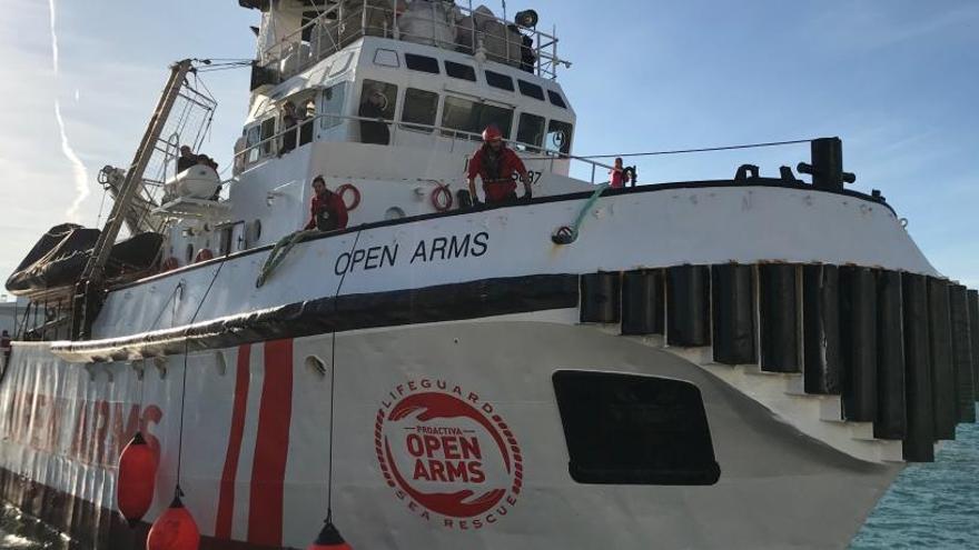 L&#039;ONG espanyola Open Arms rescata 118 immigrants en un dia