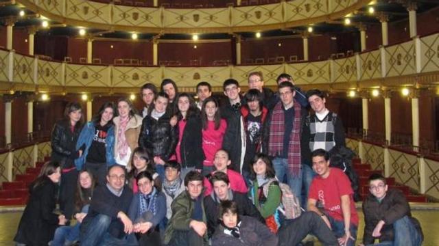 El grupo Atrezzo Joven, al completo.