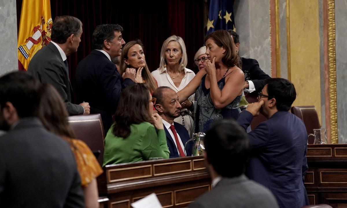 Sesión de investidura de Alberto Núñez Feijóo en el Congreso de los Diputados. Segundo día de votaciones. Sesión de investidura de Alberto Núñez Feijóo en el Congreso de los Diputados. Segundo día de votaciones.