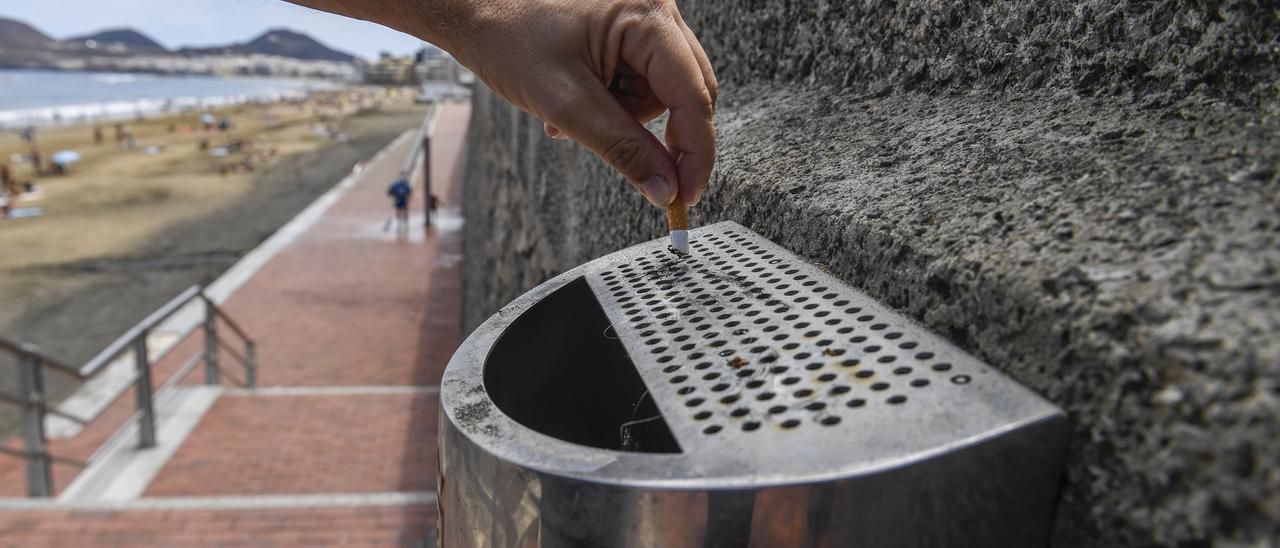 Prohibido fumar en las playas de Las Palmas de Gran Canaria