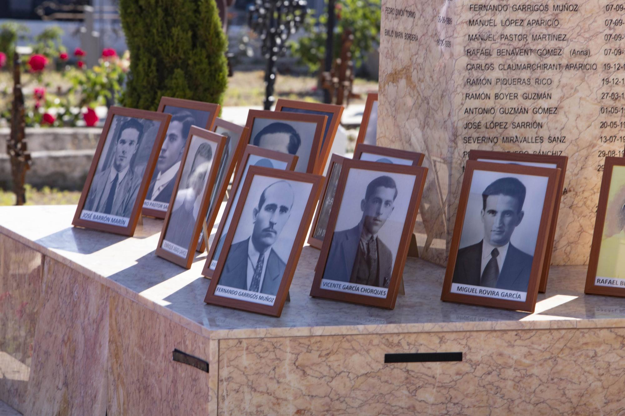 Memorial en recuerdo de las víctimas del franquismo en Enguera