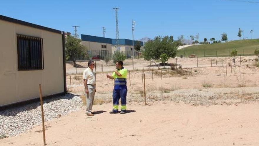 Las parcelas donde se desarrollarán los huertos urbanos