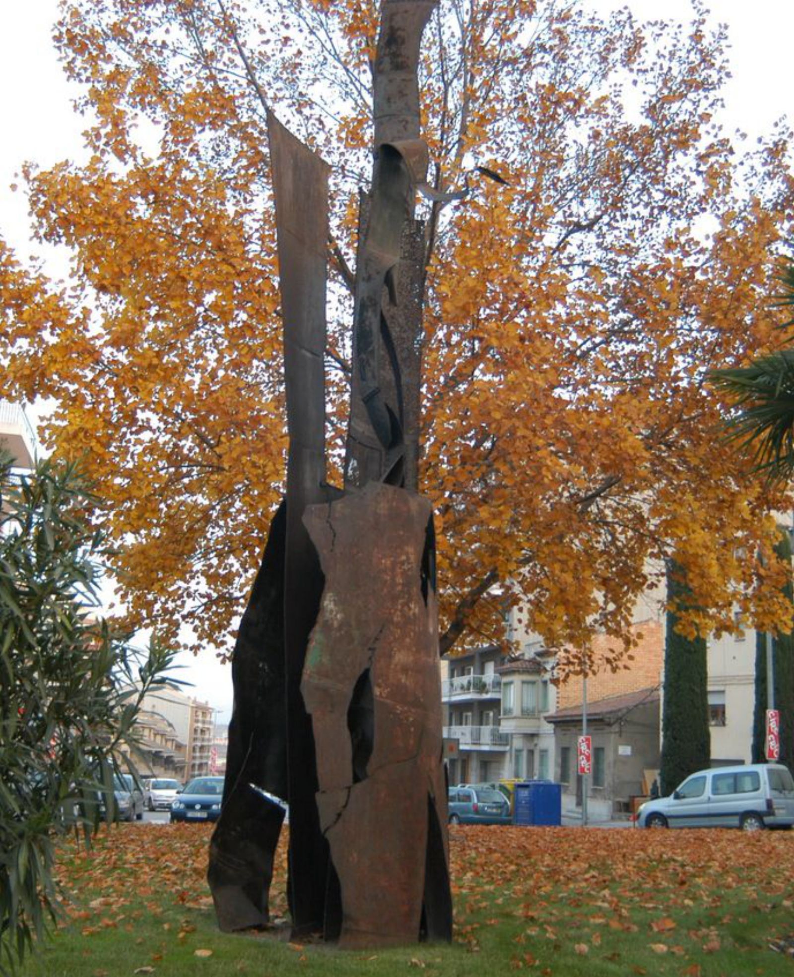 Grans escultures de ferro recorden el mil·lenari de Catalunya i el mil centenari de Manresa 