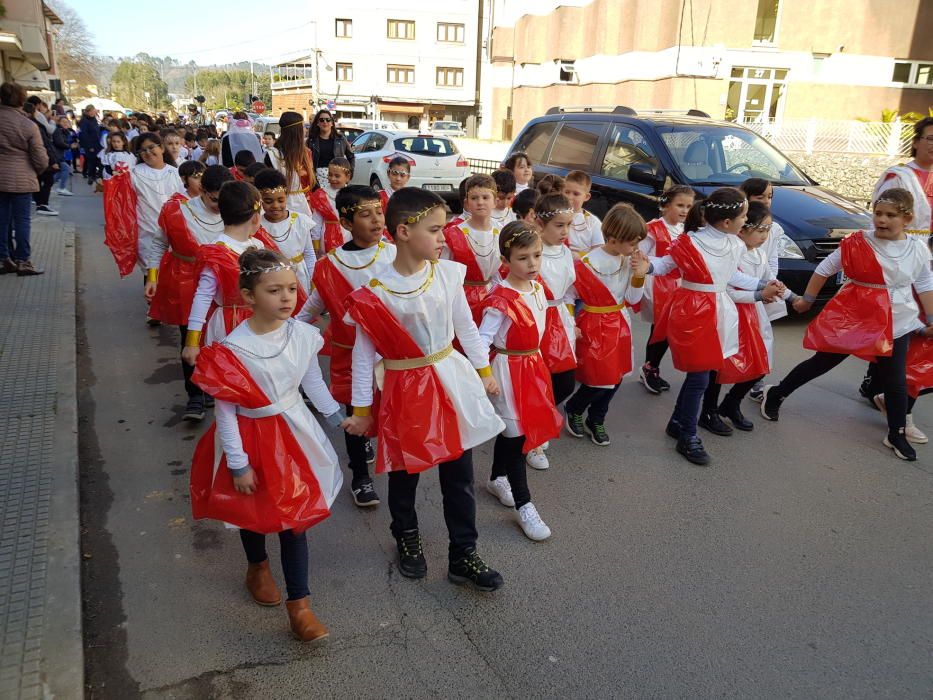 Antroxu del colegio Valdellera de Posada de Llanes