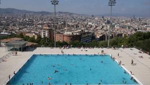 MONTJUÏC El bany amb millors vistes, amb la ciutat als peus.