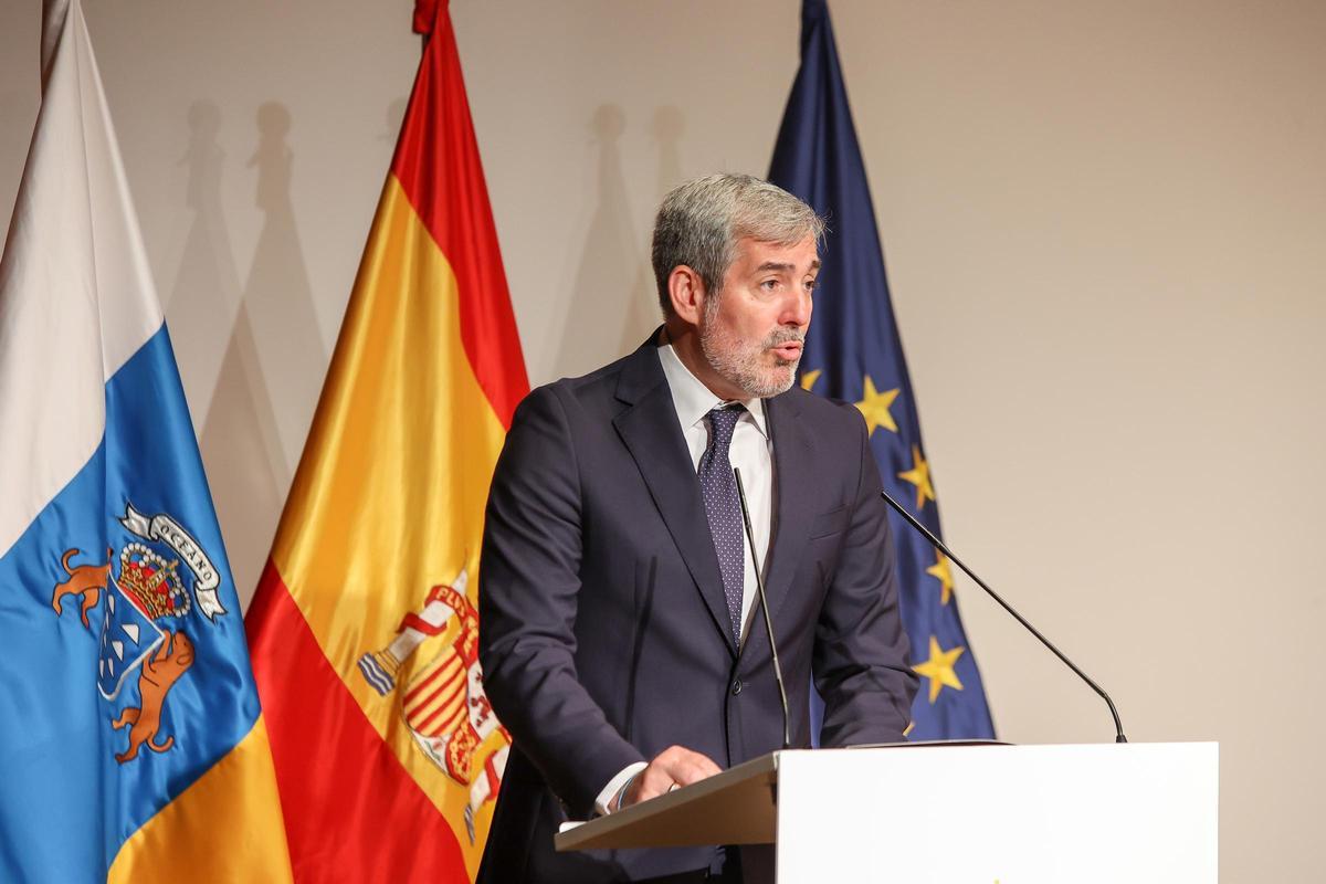 Fernando Clavijo, presidente del Gobierno de Canarias.