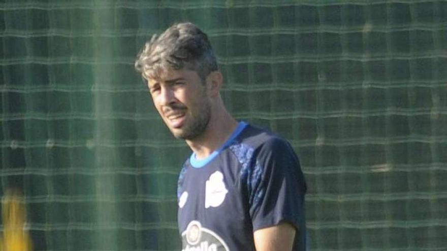 Luisinho, ayer en la ciudad deportiva de Abegondo.