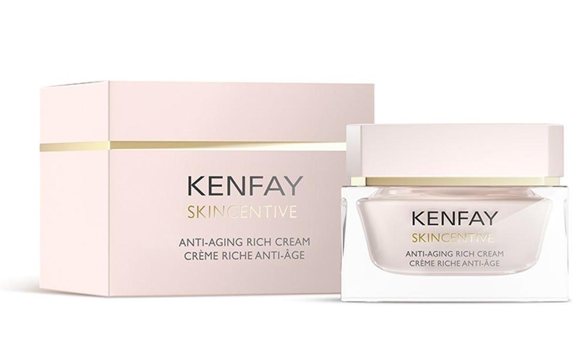 Crema hidratante Anti-Aging de Kenfay. (Precio: 39, 95 euros / 50 ml)