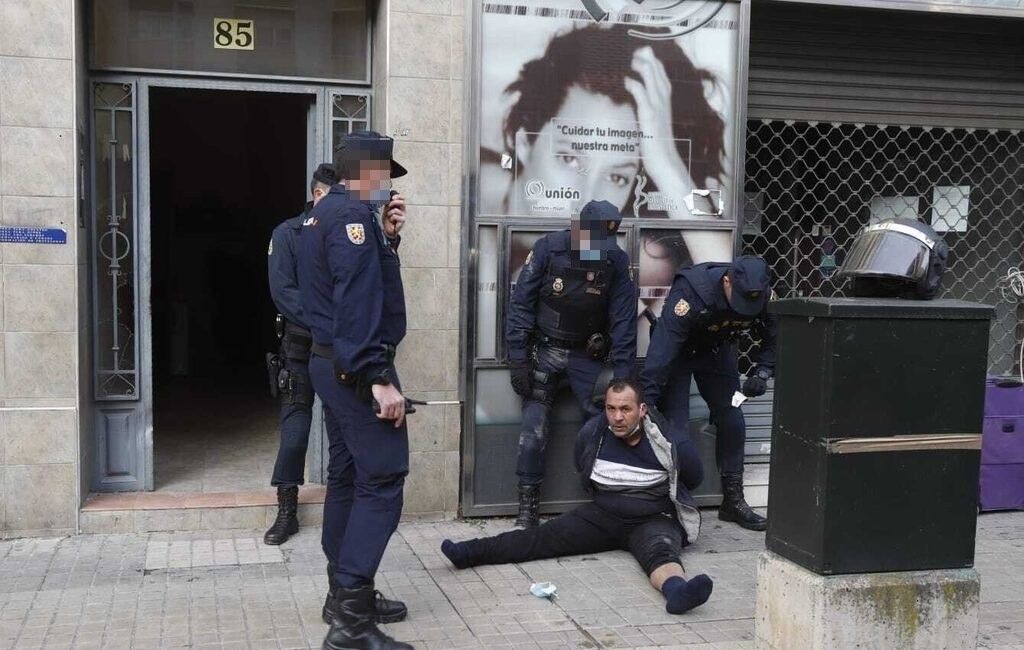 Desahucio en la Avenida Goya de Zaragoza