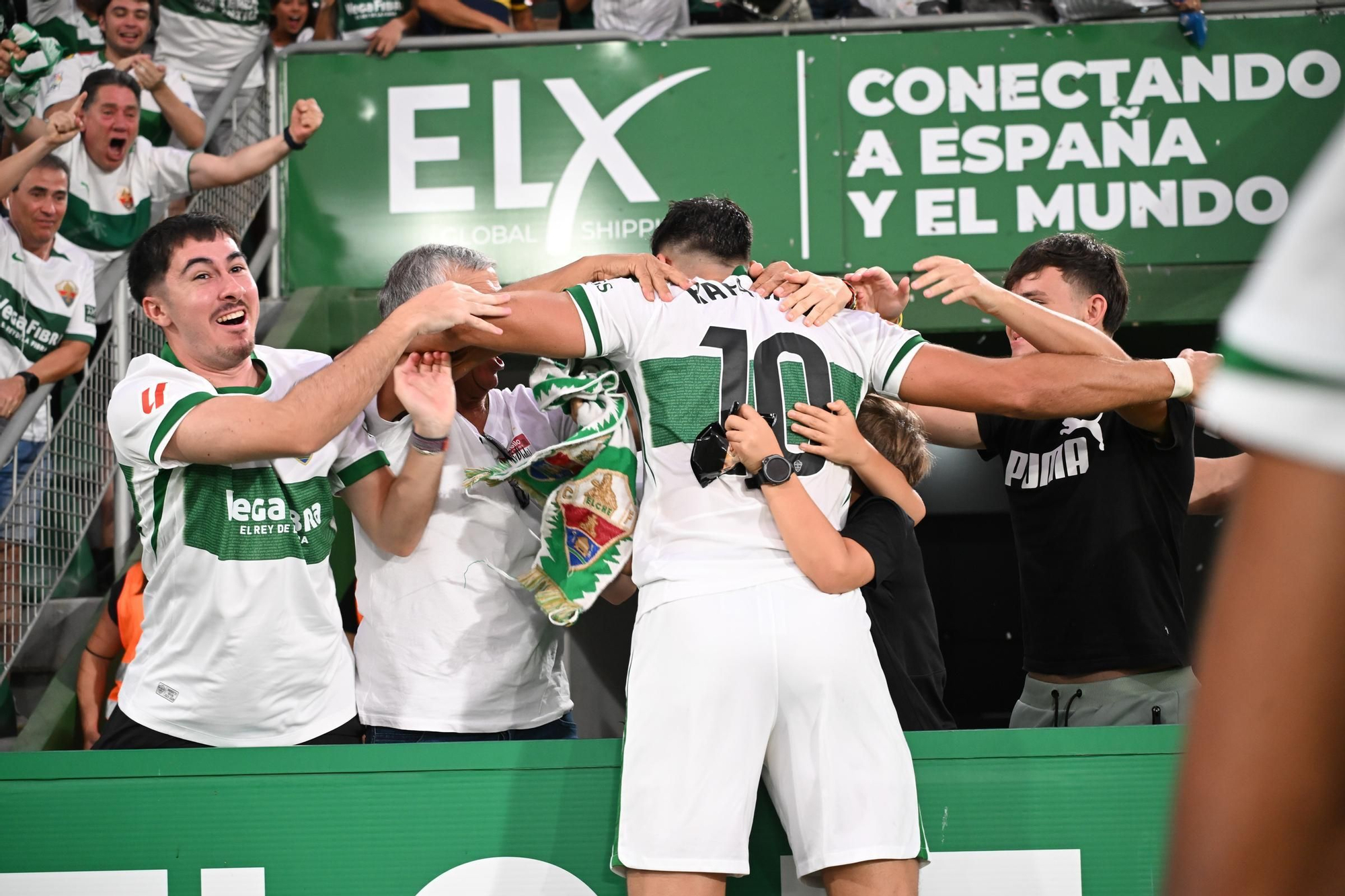 Las mejores imágenes del la victoria del Elche CF frente al Levante (2-0)