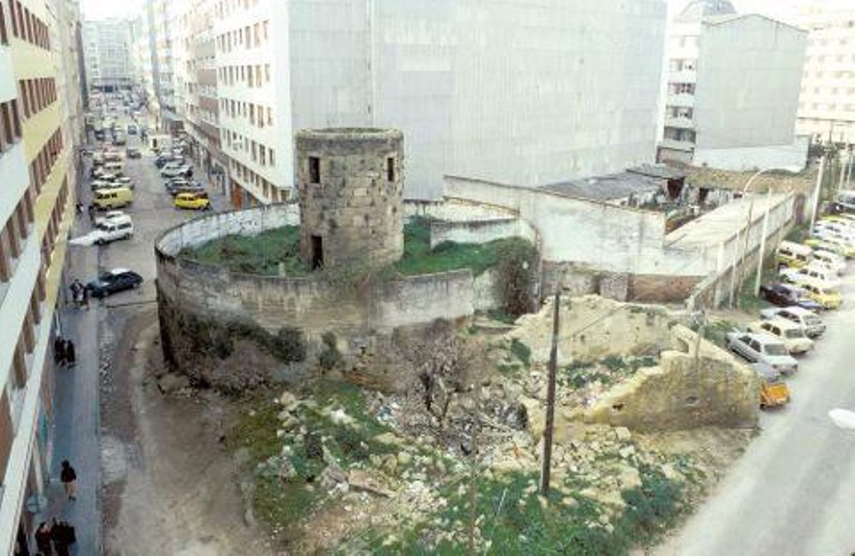 O Muiño da Gramela, antes de ser desmontado