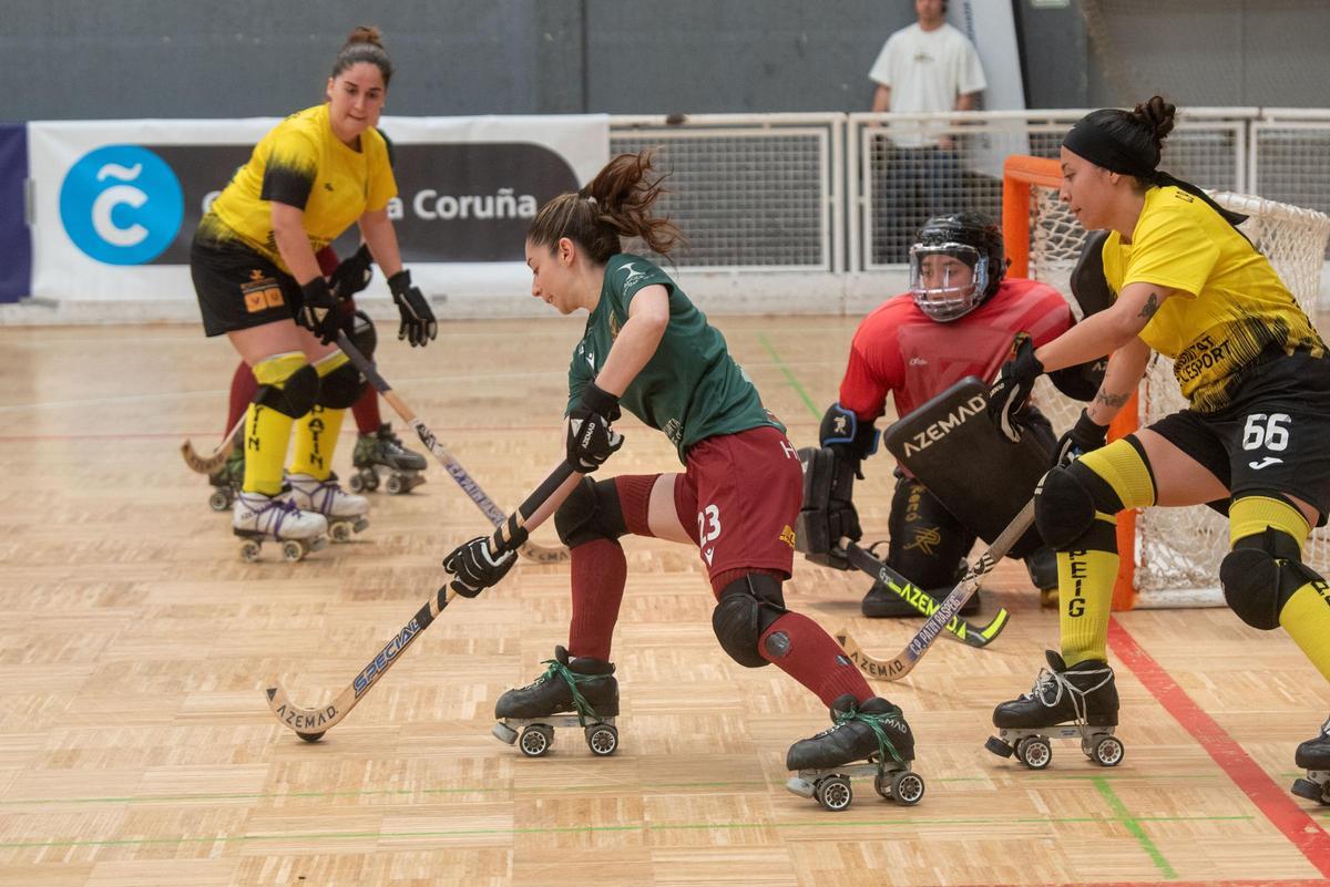 El Marineda Hockey asciende a la OK Liga con honores