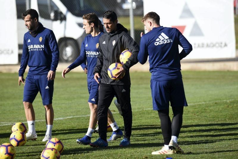 Víctor Fernández se estrena como técnico del Real Zaragoza