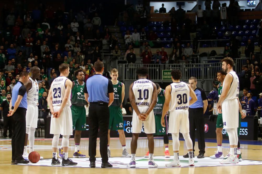 Alberto Díaz, Jaime Fernández y Rubén Guerrero aúpan al Unicaja en el último cuarto para sumar una nueva victoria europea ante el MoraBanc que deja a los verdes a un paso de los cuartos de final y con serias opciones de acabar campeón de grupo.