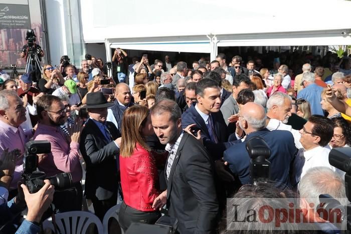 Pedro Sánchez visita Los Alcázares