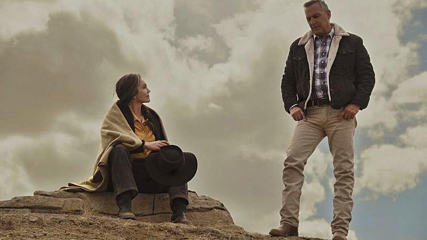 Diane Lane y Kevin Costner en ‘Uno de nosotros’.