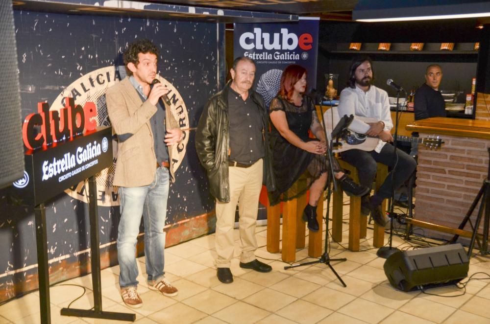 Estrella Galicia y Clubtura impulsan el programa de conciertos que llegará a 27 salas de Galicia.