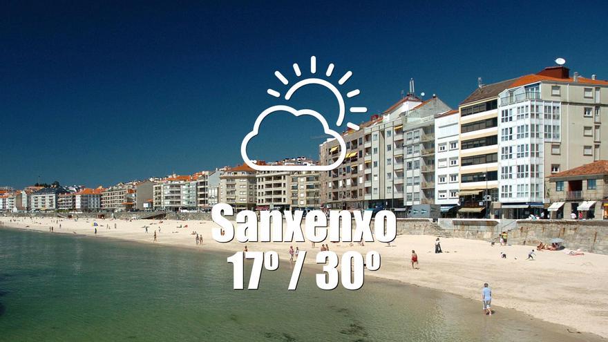 El tiempo en Sanxenxo: previsión meteorológica para hoy, jueves 4 de julio