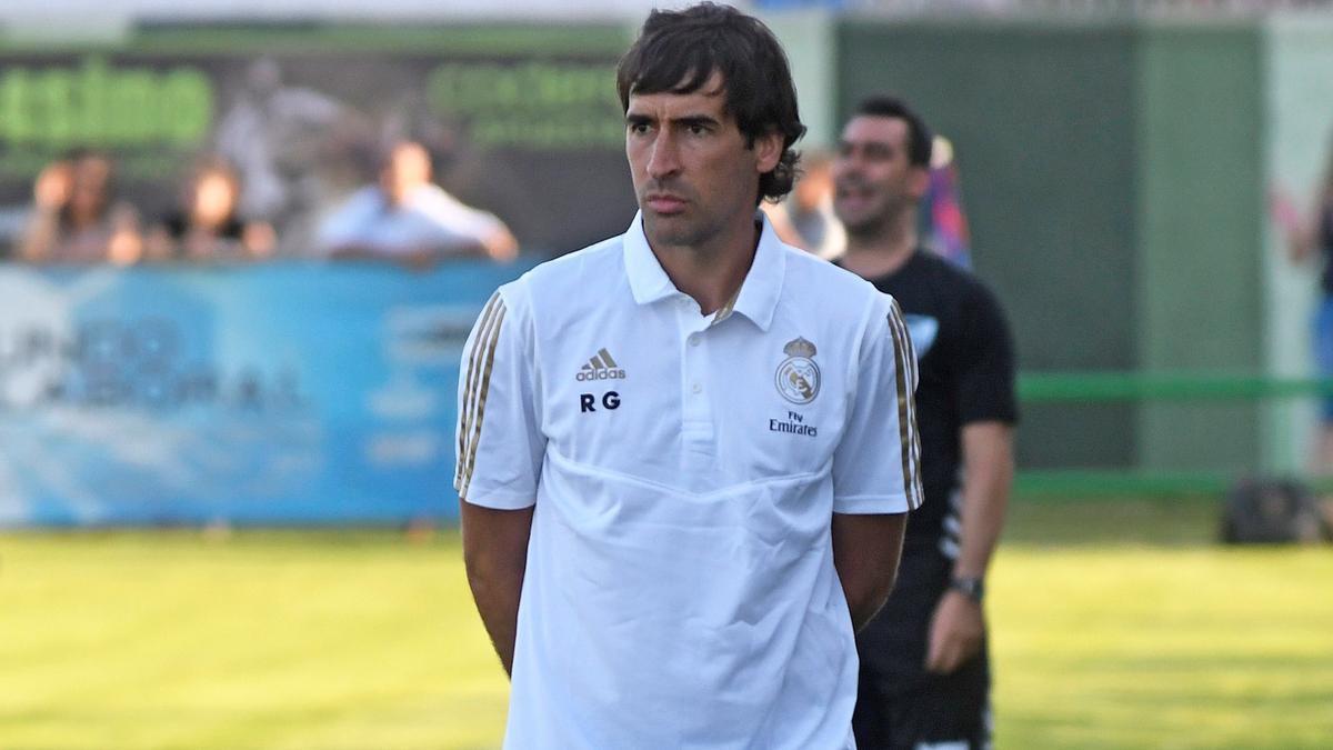 Raúl, entrenador del Real Madrid Castilla.
