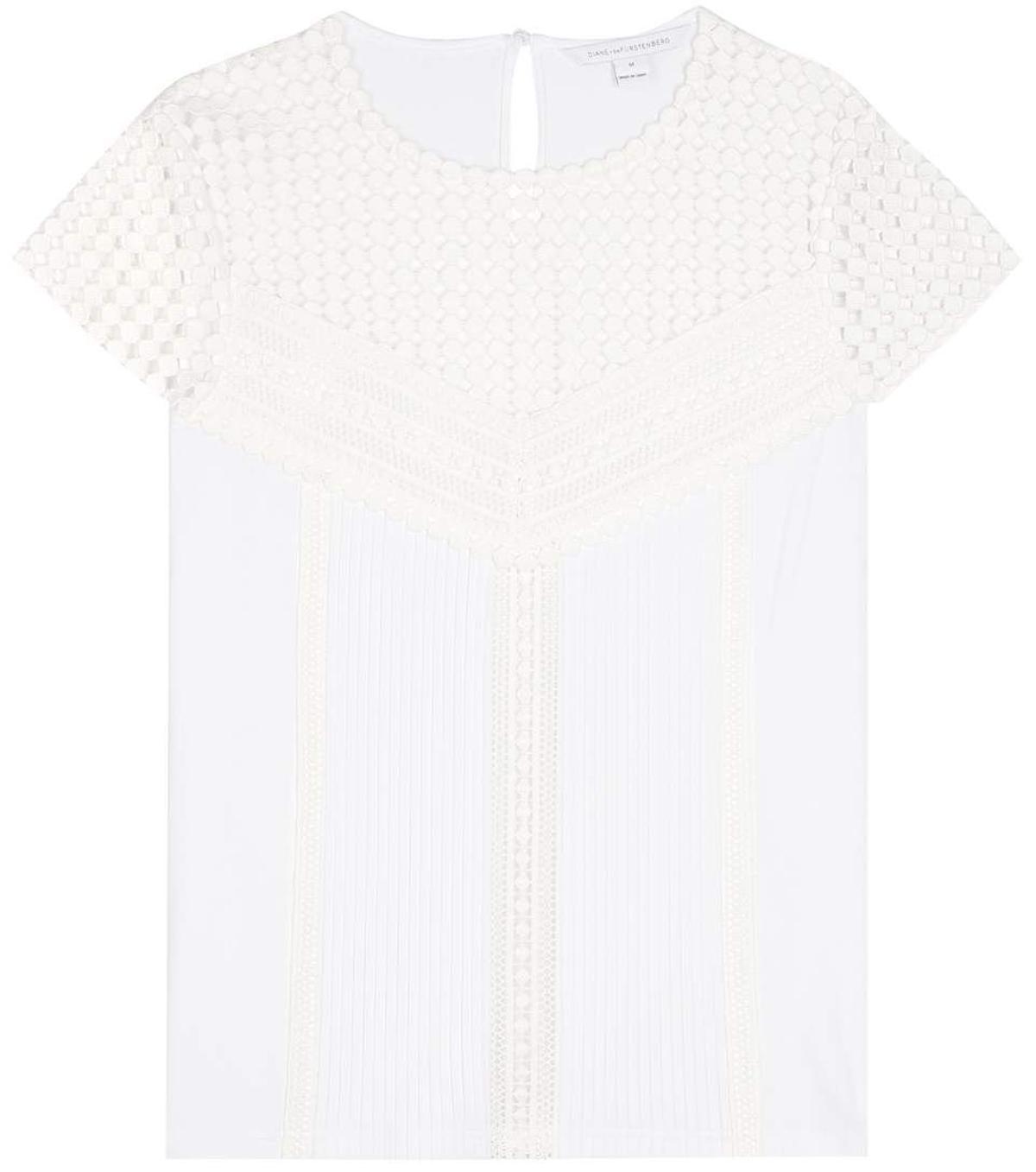 Reinterpreta la camiseta blanca: Diane Von Furstenberg