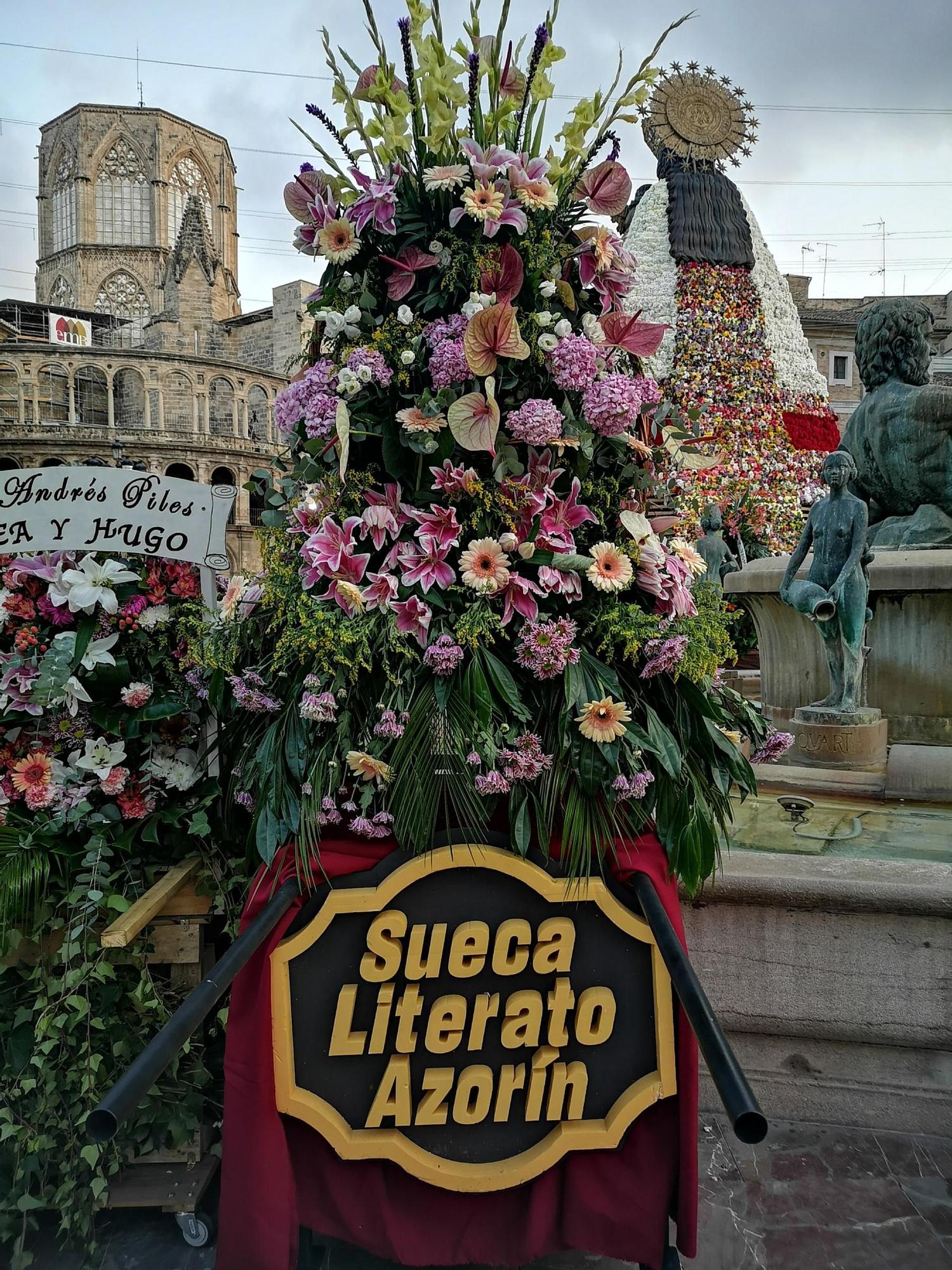 Revive las canastillas de la Ofrenda en las Fallas de Septiembre