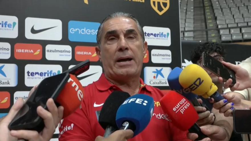 Scariolo: "Queremos ver que distancia hay con Francia en la actualidad"