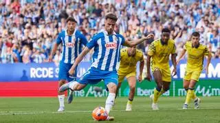 Un polémico penalti da la salvación al Espanyol