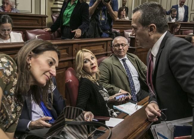 21/03/2017 POLÍTICA  debate de la nacionalidad celebrada en el parlamento de canarias con la intervención del presidente del gobierno Fernando Clavijo