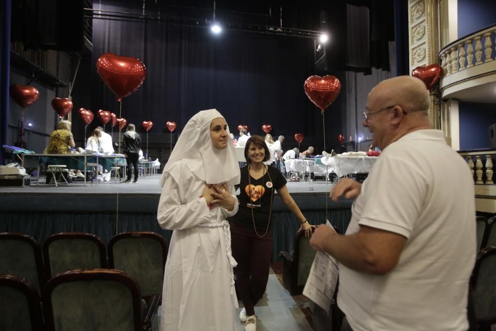 El Teatro Principal acogió una colecta de sangre