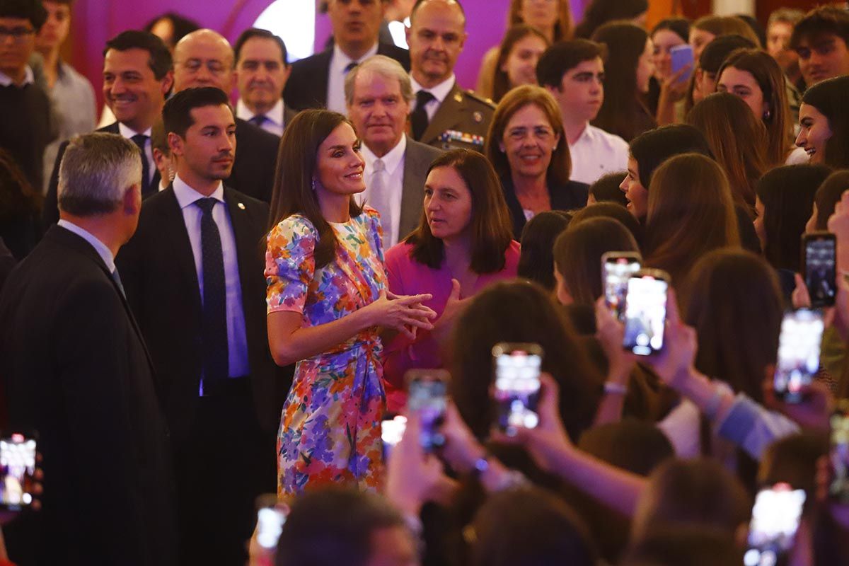 La reina Letizia en Córdoba en el Tour del Talento