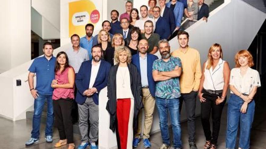 L&#039;equip de la nova temporada de Catalunya Ràdio.