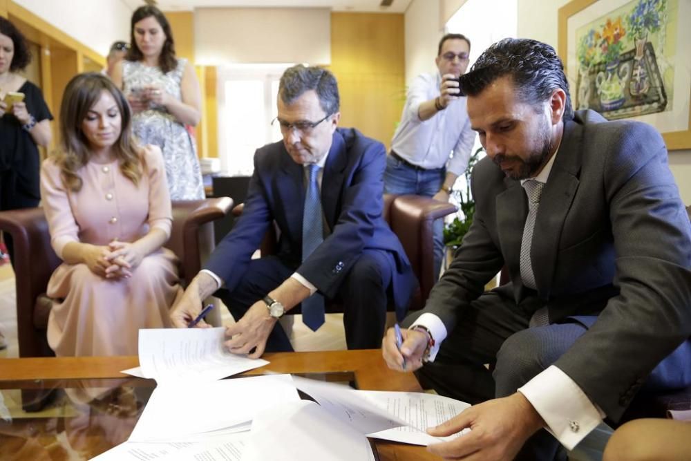 Toma de posesión de la Corporación de Murcia