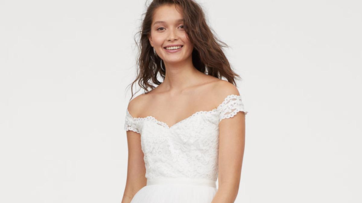 Vestidos de novia originales y 'low cost' de H&amp;M