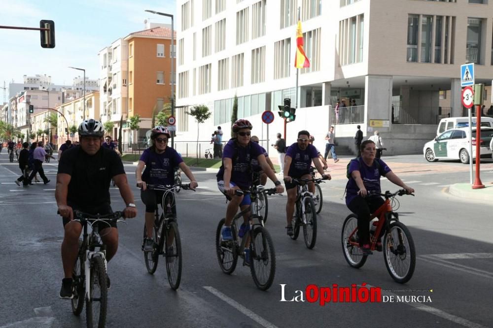 Ciclopaseo para clausular en Lorca los JDG