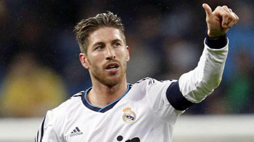 El defensa del Real Madrid, Sergio Ramos