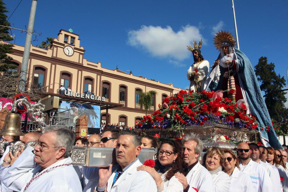 Traslado de Jesús Cautivo y la Virgen de la Trinidad.