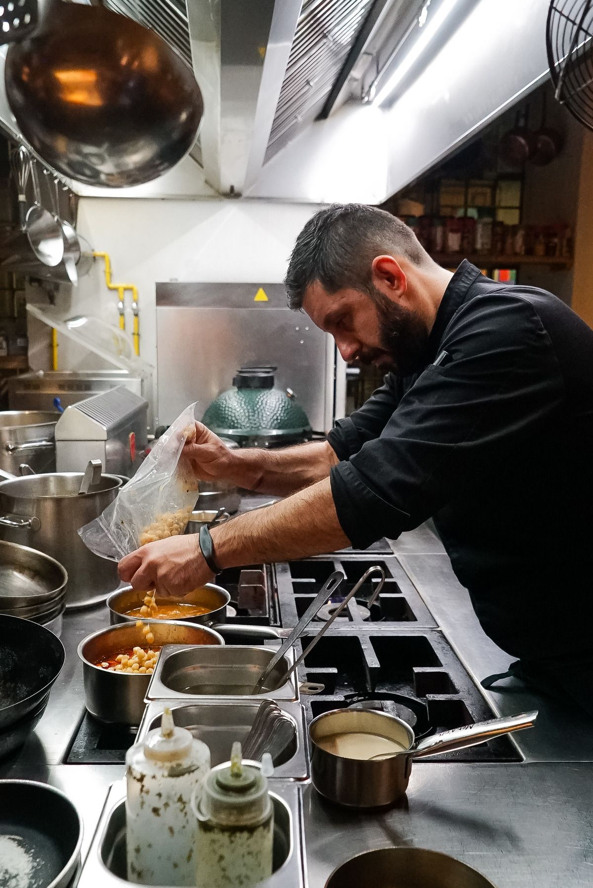 Así es y esto se come en el restaurante Open de Alicante