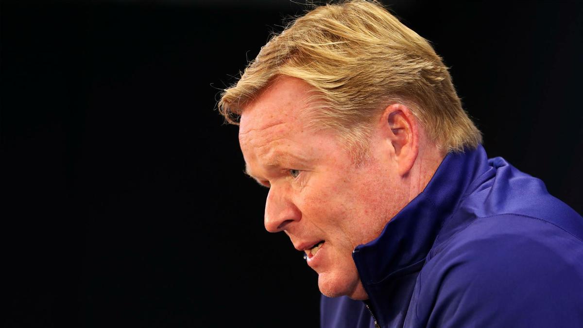 Koeman: "¿El mercado? Estamos mirando pero es un buen momento para los jóvenes"