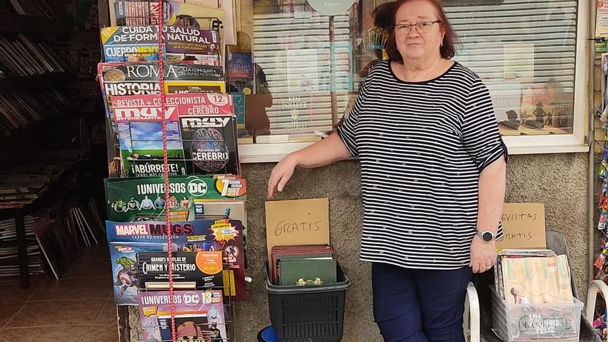 Cultura gratis en Benicàssim: Prensa Adela regala revistas y libros a los vecinos